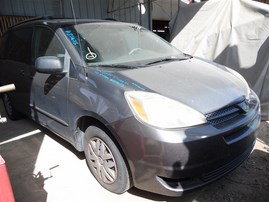 2005 Toyota Sienna LE Gray 3.3L AT 2WD #Z24678
